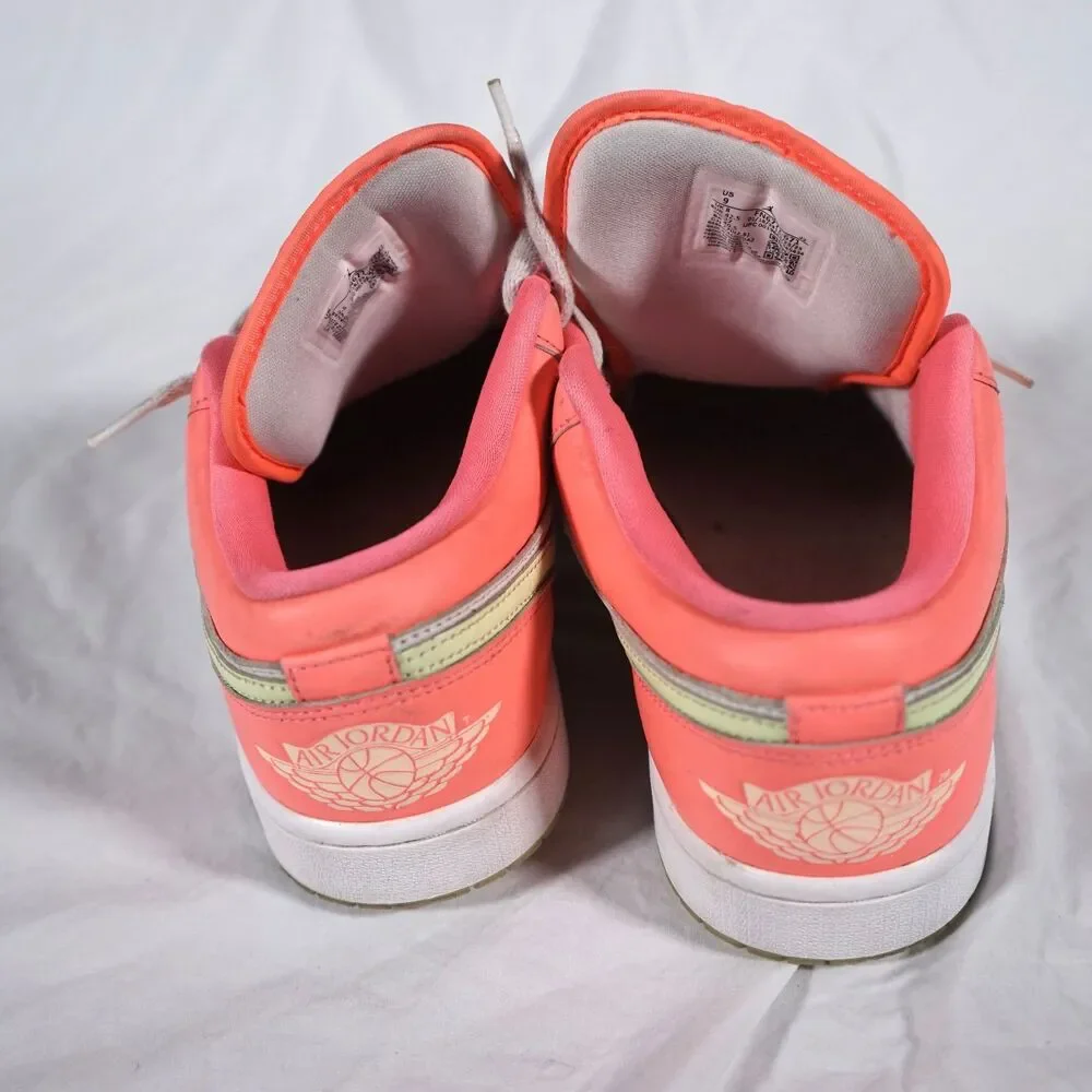 Nike Air Jordan 1 Low SE Lava Glow Barely Volt Men's 9 FN6772-671
